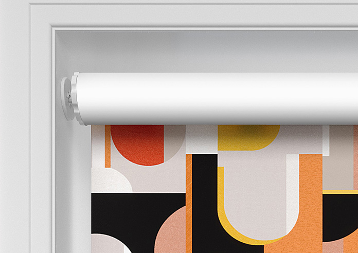 Archways, Orange - Twist&Fit Roller Blind - Image 10